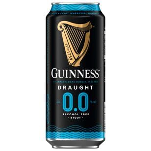 6 Dosen a 0,44L alkoholfreies Guinness Bier Irisches inc. 1,50€ EINWEG Pfand + Space Riegel von Onlineshop Bormann