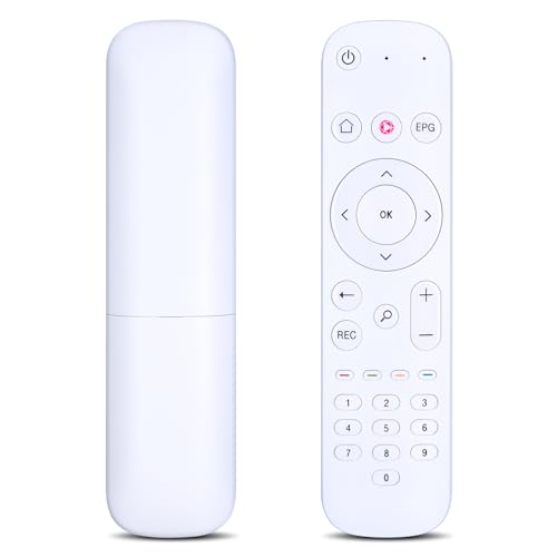 GOUYESHO Neu Ersatz Fernbedienung für Deutsche Telekom MagentaTV Box, Weiß, 40868874