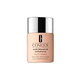 I migliori fondotinta Clinique '2026' 3 Clinique Anti-Blemish Solutions Liquid Foundation Makeup fondotinta anti-imperfezioni con acido salicilico, per pelli da miste a grasse | copertura media, finish matte naturale, 30 ml