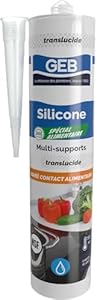 GEB Silikon-Dichtstoff Lebensmittelkontakt 280 ml