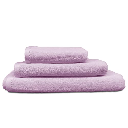 Greenbelt Century Juego de Toalla Rizo algodón bambú Suave 400 gr/m2 (Rosa) Cover