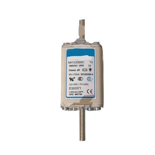 Fusible semi-conducteur NH0UD69V200PV cartouche W320271 protection onduleur 690V 200A