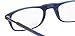 Calabria SP03 Snap Magnetic Reading Glasses +3.00 Crystal Blue Front Connect Adjustable Temples Around Neck Hanging Readers
