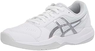 ASICS Kid's Gel-Game 7 GS Tennis Shoes, 4M, White/Silver