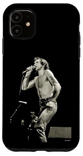 ACDC Live Singer Bon Scott Back In Black Dick Barnatt �X�}�z�P�[�X iPhone 11 �p