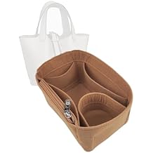 Bag Wallet Organizer -for Picotin18/22/26 Bucket Bag Liner Bag Zipper Lid Liner Organizer 1008camel-A-M