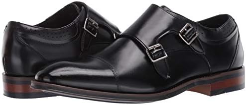 Stacy Adams Men's Bayne Cap-Toe Double Monk Strap Black 15 M US | Image 6