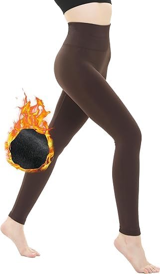 brachy Women's Woolen Winter Warm with Thick Fur Inside Leggings-picture-17