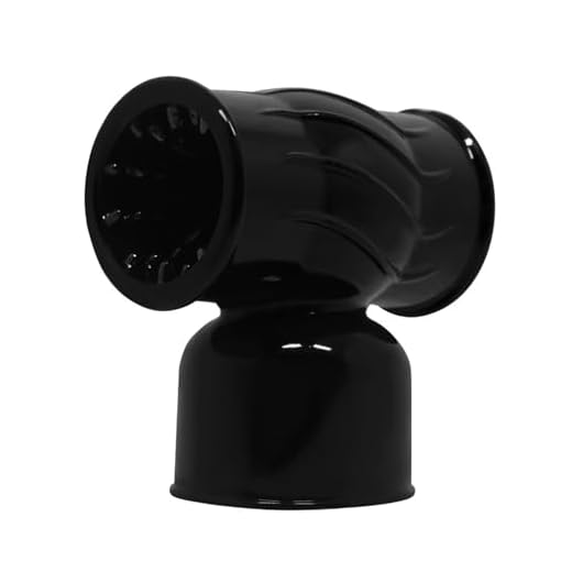 Fashionable and Trendy Massage Wand Attachment, Soft Silicone Head Cover, Increases Quality of Life,1.77-inch Inner Diameter, Fit for Hitachi HV260270280 (Black, B)
