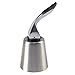 Wine Bottle Stoppers Stainless Steel Wine Corks Reusable Interior Rubber Stopper,Silicone Wine Saver & Sealer,Wine Fresh Bottle Keeper 2 Pack