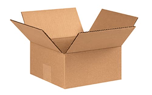 Secure Seal 8x8x4 Corrugated Cardboard Boxes (Pack of 100)