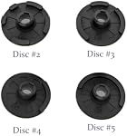 Replacement Disc Set Compatible with Bowflex SelectTech 552 Series 2 Dumbbells, Disc 2 3 4 5 Weight Selector Parts, Home Gym Repair Accessory