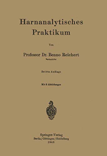 Harnanalytisches Praktikum (German Edition)