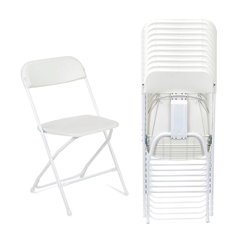 PICOOL Silla Plegable de Plastico, Silla para Camping, Silla...
