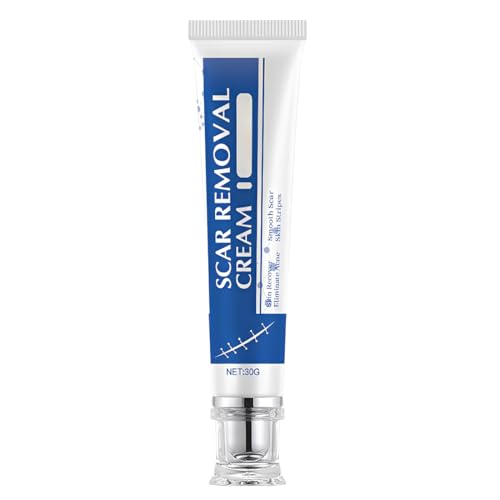 JHAZUN 30g Crema per Cicatrici,Sbiadisce Smagliare,Ripristina un Aspetto liscio,Protegge e Ripara la Texture della Pelle
