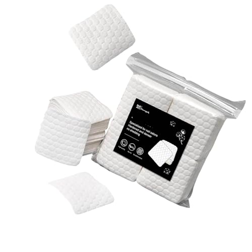 200/500Pcs Strong Nails Polishing Remover Highly Density Fibers Ensures Easy Removal Not Residues for Home and Salon Sensitives 