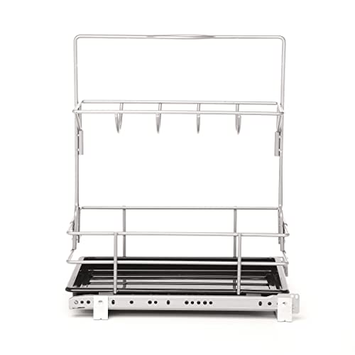 Knape & Vogt Simply Put Removable Cleaning Caddy, Frosted Nickel miniatura 4