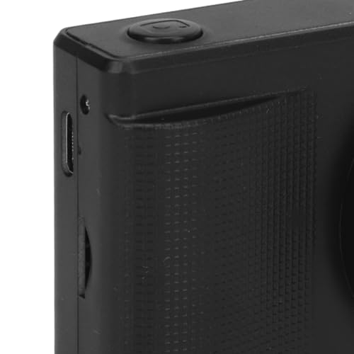 Câmera Digital 1080P Com tripé, Câmera Portátil Compacta de Apontar e Disparar, Filmadora de Gravaçã