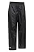 Mountain Warehouse Pakka Kids Waterproof Rain Pants -for Boys & Girls Black (01) Kids 9-10 Yrs (130-142 cm)