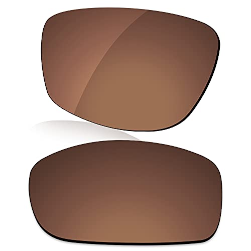 Image of LenzReborn Polarized Lens Replacement for Arnette Slickster AN4185 Sunglass - Rust Brown - Polarized