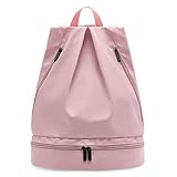 HJUGHPN Mochila de esquí, bolsa de fitness, bolsa de natación, impermeable, para almacenamiento de playa, equipo deportivo, bolsa de natación, bolsas escolares