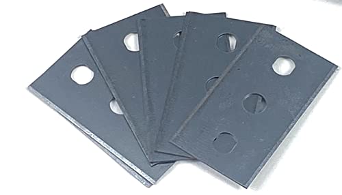 Sanfor | Cuhilla para Rasquetas | Recambio para Rascador Multiusos | Cuchilla para Vitroceramicas y Placas de Inducción | 5 Unidades Cover