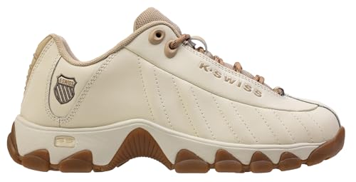 Image of K-Swiss Women's ST329 CMF Sneaker, Wide Tennis Walking Leather Shoes