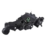 3. Facile à installer : le kit de thermostat de moteur électrique de voiture avec pompe à eau à joint est facile à installer et remplace parfaitement les pièces d'origine, plug and play, aucun outil spécial requis, pas facile à tomber après l'installation.