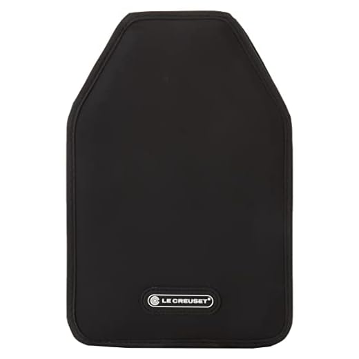 LE CREUSET WA126 Funda enfriadora para Botellas de Vino o Cava, Tejido Impermeable, Negro Mate