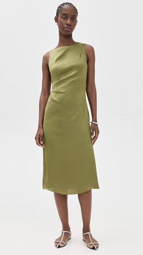 Image of Theory Women's Shoulder Drape Dress