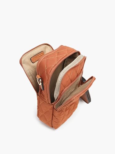 Jen & Co. M2080QLT Parker Everyday Travel, Vegan Leather Quilted Crossbody Handbag Purse3