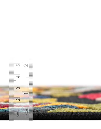 Tapete redondo 6 pies multicolor Rugs.com miniatura 6