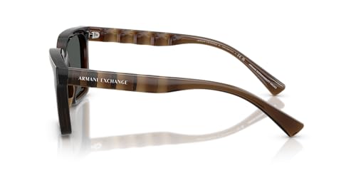 Image of Armani Exchange mens Ax4147s Square Sunglasses