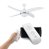Avilia - Telecomando per Ventilatore Soffitto – Trasmettitore e Ricevitore Universale, Controllo Luce/Velocità, Timer | Telecomando Universale Ventilatore, Risparmio Energetico e Avviamento Immediato