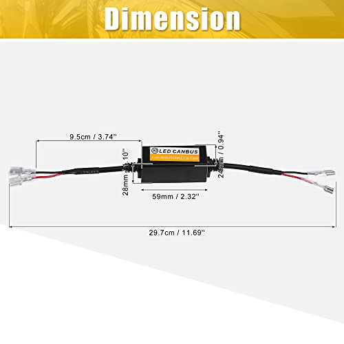 Decodificador Canbus H1 LED para solucionar fallos de luces en coche 3