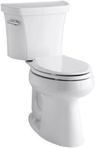 Kohler K-3889-0 Highline Comfort Height 1.28 gpf Toilet, 10-inch Rough-In, White