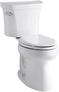 Kohler K-3889-0 Highline Comfort Height 1.28 gpf Toilet, 10-inch Rough-In, White