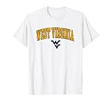 West Virginia Mountaineers Arch Over Logo T-Shirt Small