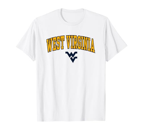 West Virginia Mountaineers Arch Over Logo T-Shirt Small