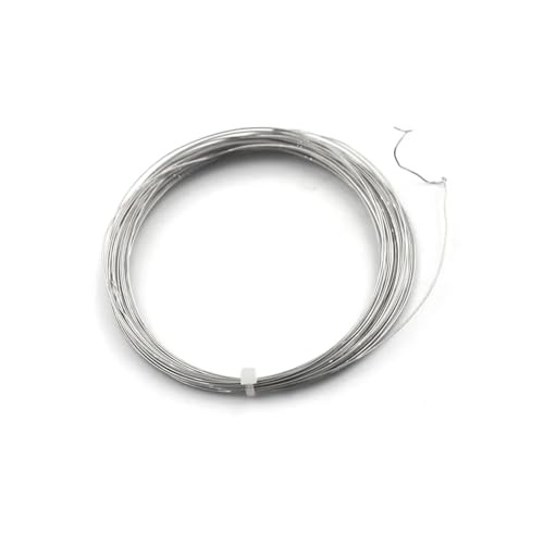 Cable de nicromo de 0,5mm, hilo de resistencia AWG y 10m de longitud