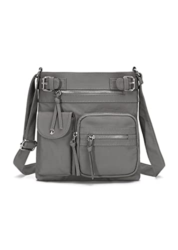 SMALLBLUER Women Multifunctional Shoulder Bag Fashion Square Bags Satchel Purse