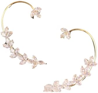 ZuDaling 2PCS Earrings Hook Without Pierced Ear Bone Clip Ear Clip