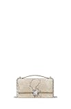 kate spade new york Deco Snake Embossed Leather Mini Flap Chain Crossbody