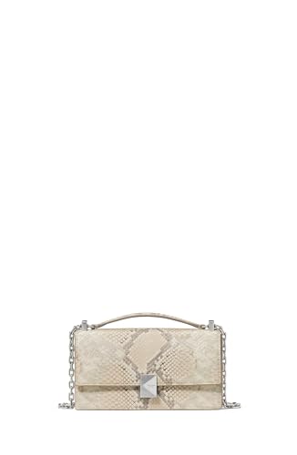 kate spade new york Deco Snake Embossed Leather Mini Flap Chain Crossbody