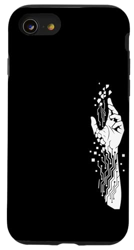 Cyber Arm Futuristic Hand Vaporwave Urban Techwear Aesthetic Case for iPhone SE (2020) / 7 / 8