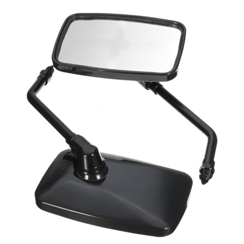 Rétroviseurs moto 10mm rectangulaires pour éliminer les angles morts à vélo