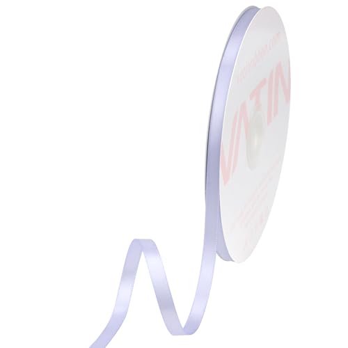 VATIN Lilac Mist Satin Ribbon 1/4 Inch x 25 Yards for Gift Wrapping