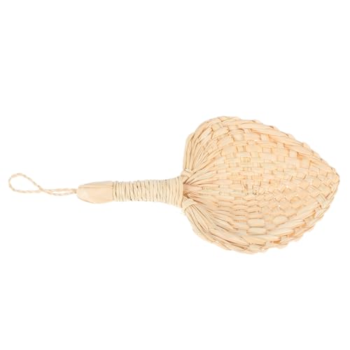 MUCKLILY Abanico De Mano Natural Mano Para Refrescar El Verano Decoración De Pared Rústica De Boda Abanico Chino