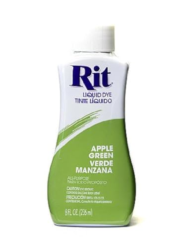 Rit Dyes Apple Green Liquid 8 oz. Bottle [Pack of 4 ]