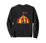 8.5 oz, Klassisch geschnitten Zirkus Big Top Zelt Sweatshirt